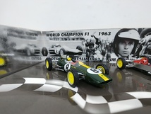 ■ BRUMMブルム 1/43 A005 Lotus 25 G.P. Italia telaio 1964 Jim Clark ロータス ジム・クラーク レーシングミニカー_画像2