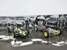■ BRUMMブルム 1/43 A005 Lotus 25 G.P. Italia telaio 1964 Jim Clark ロータス ジム・クラーク レーシングミニカー_画像1