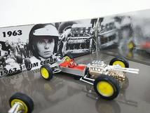 ■ BRUMMブルム 1/43 A005 Lotus 25 G.P. Italia telaio 1964 Jim Clark ロータス ジム・クラーク レーシングミニカー_画像5