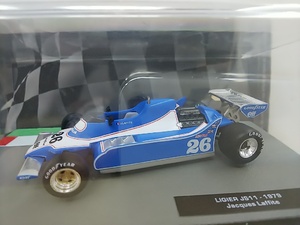 ■ デアゴスティーニ 1:43 LIGIER JS11 - 1979 Jacques Laffite リジェ ジャック・ラフィット F1レーシングモデルミニカー