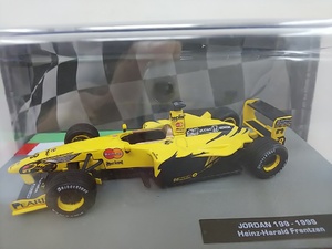 デアゴスティーニ 1:43 JORDAN 199 - 1999 Heinz-Harald Frentzen 無限ジョーダン ハインツ＝ハラルド・フレンツェン F1レーシングミニカー