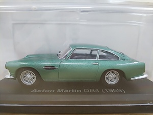 ■ アシェット 1/43 Aston Martin DB4 (1959) ディープミント アストンマーチン モデルミニカー