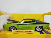 ■ Jada Toysジャダトイズ BIGTIME MUSCLE 1/24 1970 DODGE CHARGER ダッジ・チャージャー ダイキャストモデルミニカー_画像1