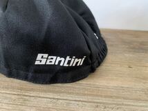 ベルギー UCI 世界選手権自転車競技大会ロードレース2021 サイクリング 帽子 ウィンテーシ 中古 キャップ 古着 黒 santini_画像5