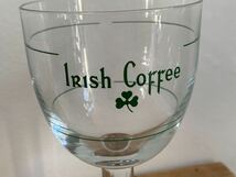 IRISH COFFEE アイリッシュコーヒー ヴィンテージ グラス 2点セット ④_画像2