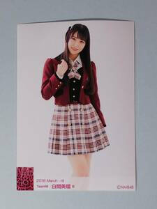 NMB48 白間美瑠 B ランダム 2018 3月 March-rd 生写真