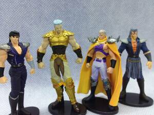 * Ken, the Great Bear Fist Kaiyodo figure collection 1 4 kind set seven eleven limitation * Kenshiro Raoh sau The -shuu