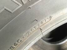 x683-3-8 ☆295/80R22.5 6本セット！ ヨコハマ ZEN903ZW 2018/2019年製　スタッドレス♪ k510_画像9