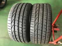 x440-3-6 ☆275/40R19 ピレリ P-ZERO 中古2本 2013年製 ほぼ新品溝♪♪　 k60_画像1