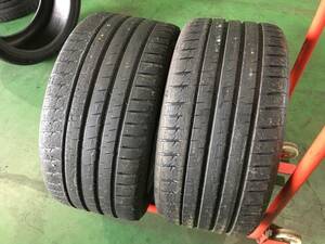 x435-3-6 ☆305/35R20 ミシュラン パイロットスポーツ４S 中古2本 2022/2021年製 ほぼ新品溝♪♪　 k60