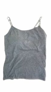 a2722# with translation . sweat speed . cup attaching under free camisole 3L gray 