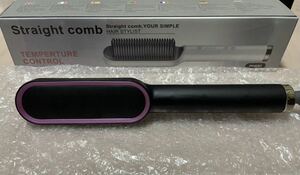 Straight comb クシ型ヘアアイロン ストレート カール
