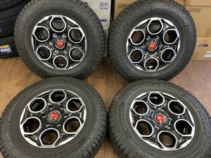 §美品!プレミックスギア 15X6J+33 139.7-6H ミシュラン クロスクライメイト 195/80R15C 108/106(195/80-15)22年製付!トヨタ ハイエース　