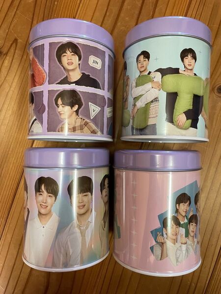 BTS キシリトールガム プレミアム缶 コンプ4個セット