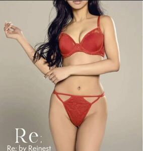 新品 Re；by Reinest B65 ブラジャー＆Tバックショーツセット