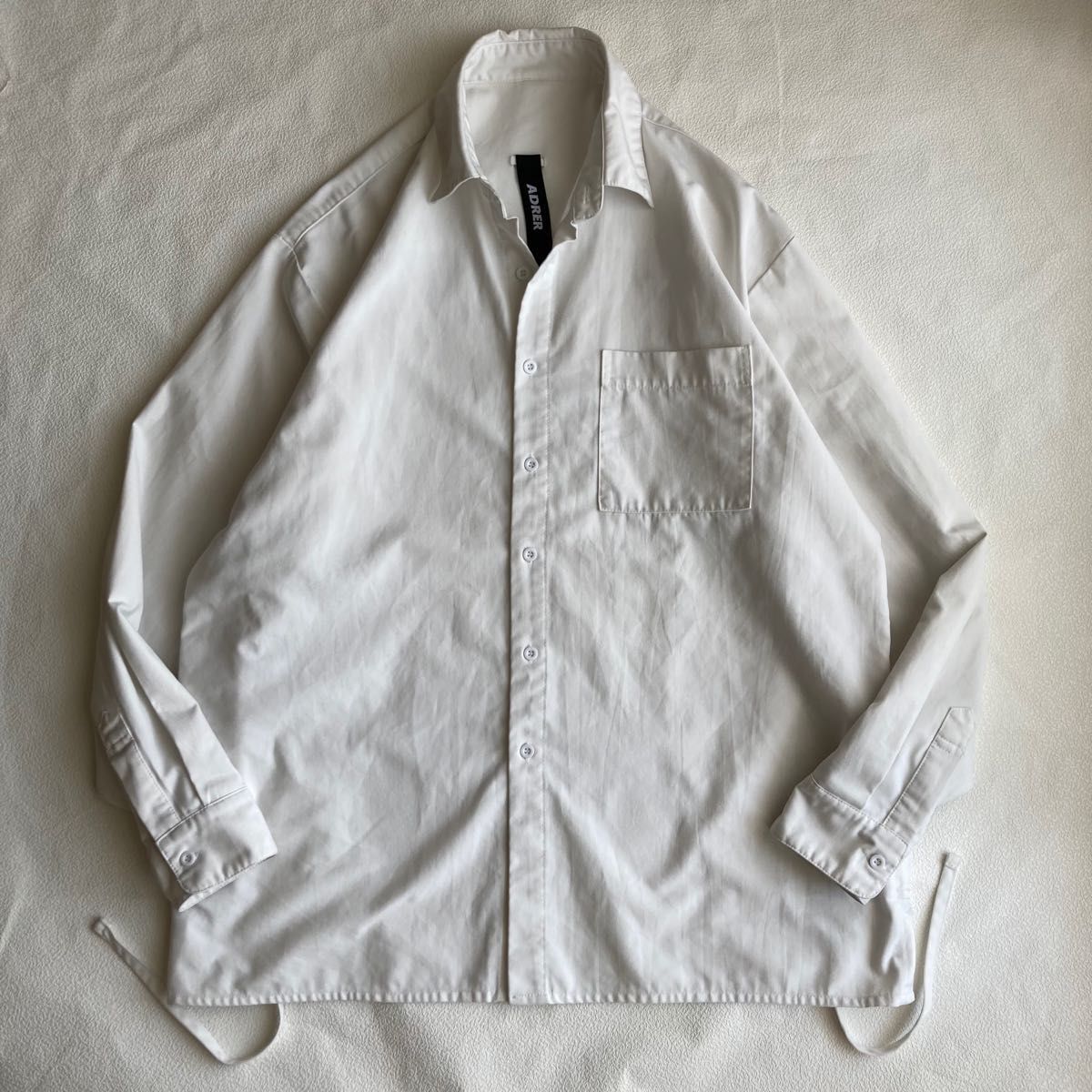 モンクレール 新品ダウン シャツジャケット サイズ1 白 ホワイト 