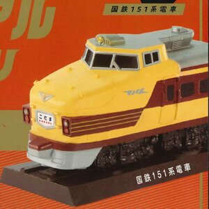 ケンエレファント ガチャ 日本国有鉄道 メモリアルトレイン 記憶を走る電車 【国鉄151系電車】