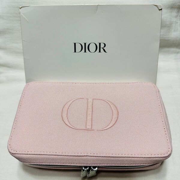 Christian Dior ディオール ノベルティ バニティポーチ アクセサリーポーチ 巾着 新品未使用♪
