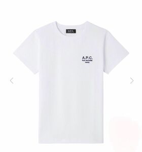 A.P.C. Denise Tシャツ　S 白　アーペーセー　APC 刺繍ロゴ WHITE Tee