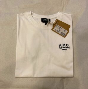 A.P.C. Denise Tシャツ　M 白　アーペーセー　APC 刺繍ロゴ Tee WHITE