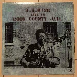 ■B.B. KING■B.B.キング■Live In Cook County Jail / 1LP / 歴史的名盤 / レコード / アナログ盤 / ヴィンテージLP / 廃盤