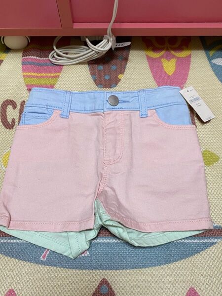 新品 ベビーギャップ GAP キッズ 子供 女の子 ハーフパンツ ショートパンツ