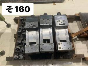  Tsu rice field piece industry vise mechanism increase power machine vise (Vi)Vi-1627 3 pcs. set (.160)