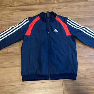 adidas 120シャカシャカジャージ　チャック難あり