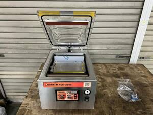 **rema com desk vacuum packaging machine ( chamber type ) seal width maximum 250mm RVM-250S used **