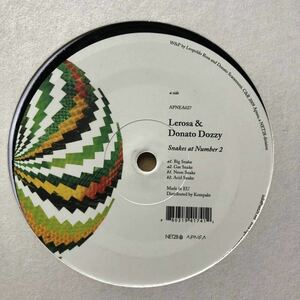 【中古アナログ】Lerosa & Donato Dozzy / Snakes At Number 2 / 12inch