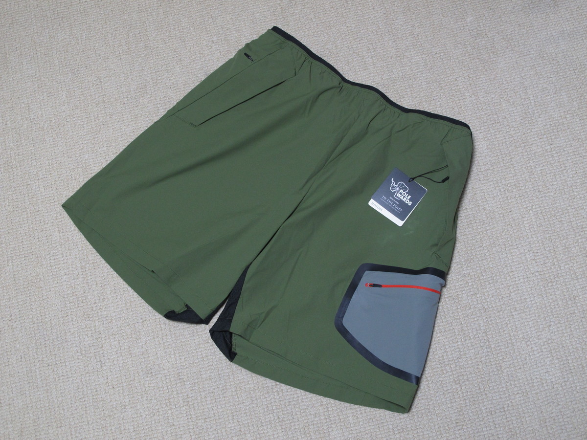 POLEWARDS ポールワーズ Mountain Run ショーツ 5 PW2HJC22 XL 新品