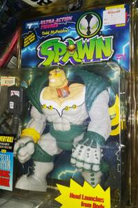 mak fur Len toys :SPAWN Spawn over togiru green Ver comics book SPECIAL EDITION Ame toy / ok panama 