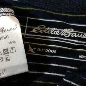 Eddie Bauer/エディー・バウワー Tシャツ SIZE:XL 黒 紺 送料215円～の画像7