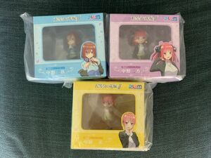 五等分の花嫁 PLUM 塗装済み 通常バージョン　ミニフィギュアセット　中野　一花&ニ乃&三玖