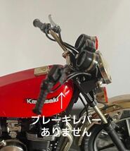 貴重！kawasaki Z400FX 1/18 赤 レッド カワサキ ミニカー マルサン 鉄馬プロジェクト _画像7