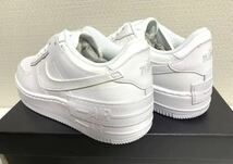 【送料無料】【新品】23.5㎝ NIKE WMNS AIR FORCE 1 SHADOW ナイキ ウィメンズ エア フォース 1 シャドウ　ホワイト_画像4