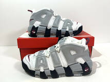 【送料無料】 【新品】24㎝　NIKE WMNS AIR MORE UPTEMPO　ナイキ ウィメンズ モアアップテンポ　ローズウッド/ウルフ グレー_画像3