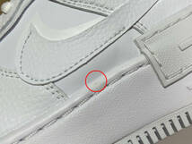 【送料無料】【新品】23.5㎝ NIKE WMNS AIR FORCE 1 SHADOW ナイキ ウィメンズ エア フォース 1 シャドウ　ホワイト_画像6