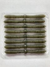 megabass メガバス CATS KILL WORM キャッツキルワーム 2.5インチ 8本 ② 検)リバウンドスティック フリックシェイク ヘビーコアジャム_画像2