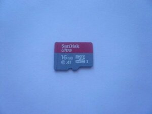 SanDisk Ultra　micro SDHCカード　16GB　