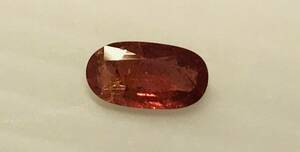 【国内鑑定付き】天然オレンジサファイア 1.555Ct 10.115.46x2.85mm 宝石 パワーストーン jewelry sapphire コランダム corundum ルース