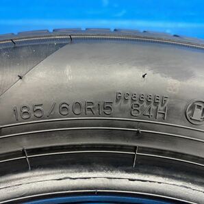 ☆個人宅可☆即決05▼ダンロップ ルマンファイブプラス DL LEMANS V+ 185/60R15 1本 2023年製造 10分山位 点検済の画像6