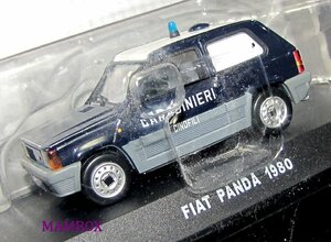 【Ma】デアゴスティーニ☆1/43 5125CMC084 FIAT フィアット パンダ 1980