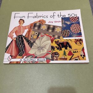 ◎布柄の英語本　Fun Fabrics of the 50s