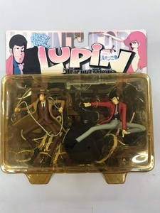 #FG103 б/у фигурка [ Monkey * дырокол LUPIN THE 3RD Lupin III ( Lupin & Zenigata Koichi )2 body комплект ]