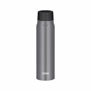 サーモス/THERMOS 保冷炭酸飲料ボトル シルバー 500ml 保冷専用・丸洗いOK FJK-500(SL)