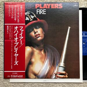 国内 ORIGI◆帯付き LP◆極美品◆Ohio Players(オハイオ プレイヤーズ)「Fire」◆1975年 RJ-6032◆Funk Soul RARE GROOVE Breaks & Beats