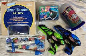 値下げ★プラネタリウム、ストロボキューブ、水鉄砲2、実験キット空気と水キットまとめ売り