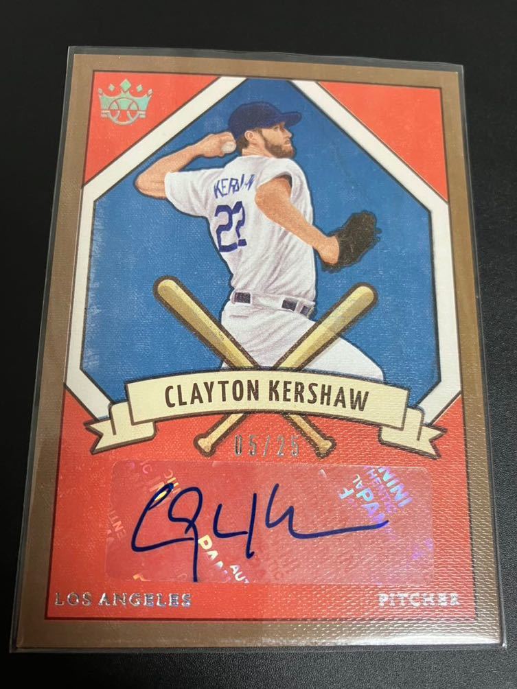 Clayton Kershaw 直筆サイン 枚限定 カーショウ