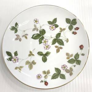 23K232 1 WEDGWOOD ウェッジウッド ワイルドストロベリー ソーサーのみ